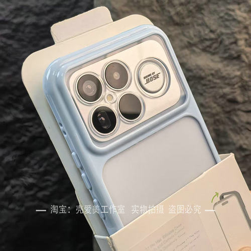 气囊防摔适用于红米k90promax手机壳简约k80pro精孔透明保护套k70韩系ins风少女感小米17max多巴胺15ultra潮