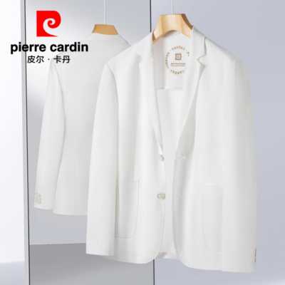 夏季薄款休闲西装高级感白色单西