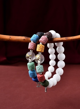 秘术吉阁双子座赴贵吉手链开运吉祥物男女转运饰品情侣生日