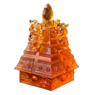 淘运开阁金贝迎吉禄宝吉懿琉璃摆件吉祥物办公室家居