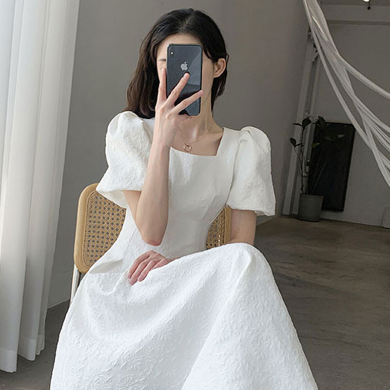 大码仙女长裙仙气质感连衣裙女