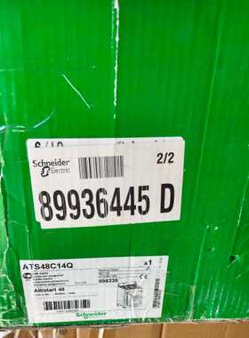 （议价)ATS48C14Q软启动器，，4台，有
