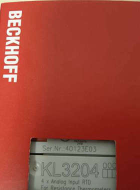 倍福模块KL3204链接议价