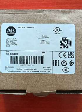（议价) 100-C37D00 AB交流接触器100-C37KD