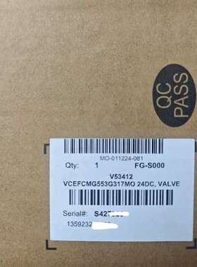（议价)ASCO VCEFCMG553G317MO 24DC电磁阀