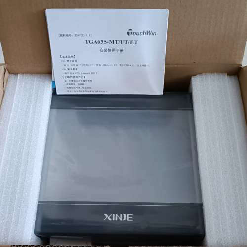 信捷触摸屏TGA63S-UT，2只，未用上，图。议价