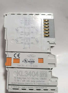 倍福模块 KL3404-0018，加强型议价