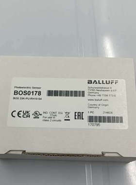 BOS0178巴鲁夫BALLUFFBOS017议价