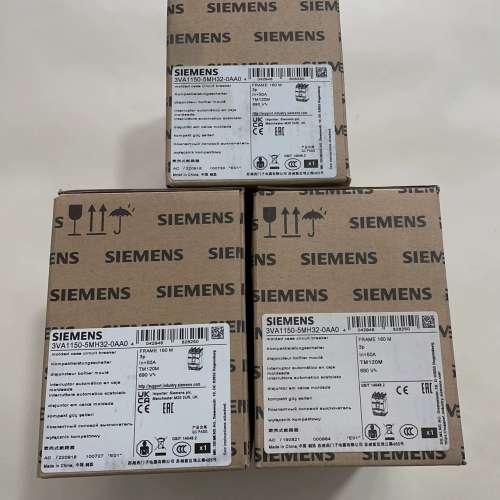 （议价)塑壳配电保护断路器，3VA1150-5MH32-0