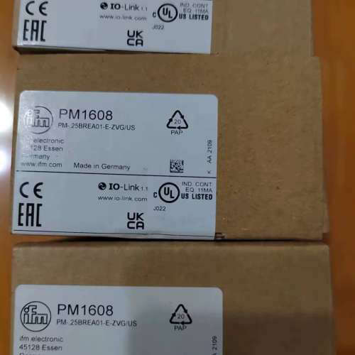 IFM易福门齐压式压力变送器PM1608，议价