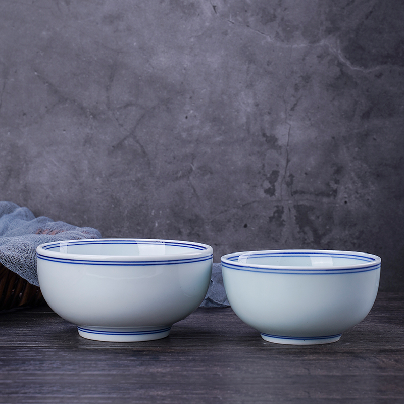 景德镇陶瓷中式米饭碗