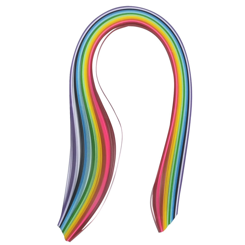 包邮12色24色衍纸条彩色0.5x53cm手工Diy衍纸工具艺术衍纸画材料