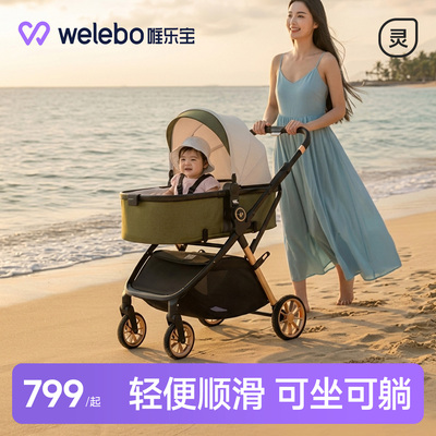 高景观推车可坐可躺轻便折叠