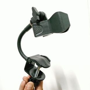 多功能演唱会萨克斯麦克风支架加粗方圆形三角架夹唱歌演奏话筒