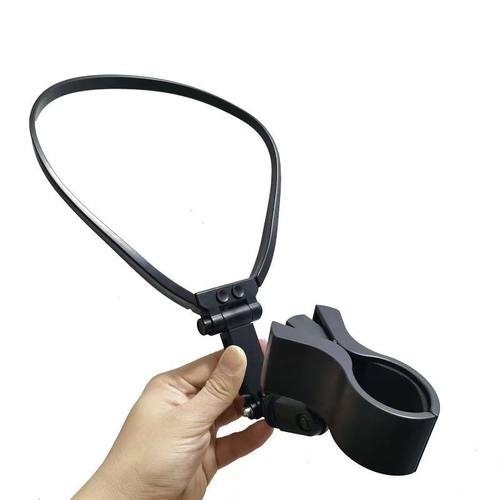 魔术师专用麦克风夹街头歌手直播弹唱互动挂脖式韩版听诊器话筒架