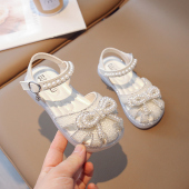 软底网红小女孩夏款 女童凉鞋 儿童洋气公主鞋 新款 中大童 2025年夏季