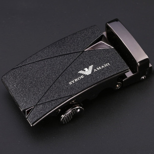 皮带头男士自动扣腰带扣头配件卡扣合金卡子3.5cm裤带单头子中年