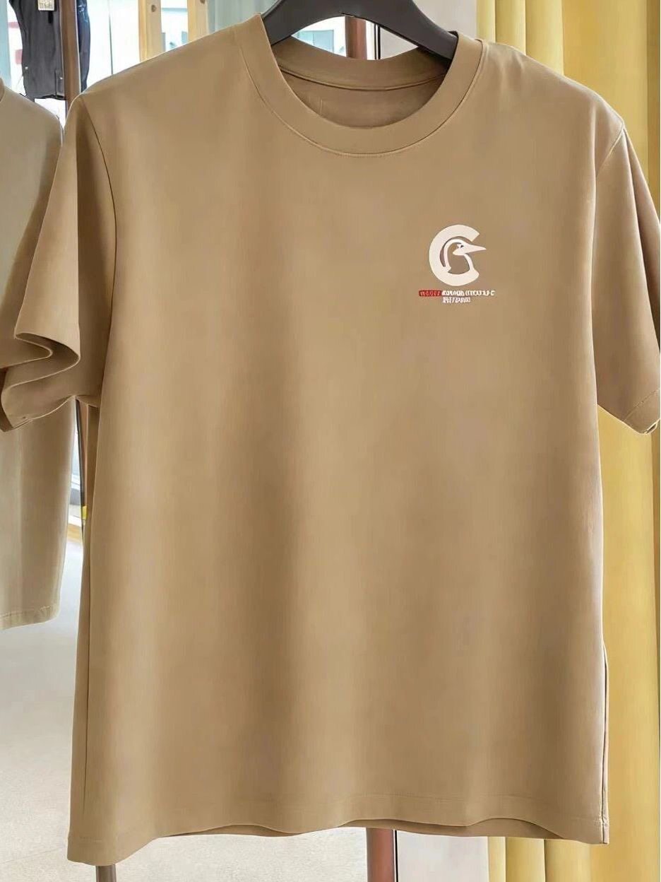 夏季新款重磅短袖t恤男纯棉圆领宽松潮流全棉打底衫春夏休闲运动