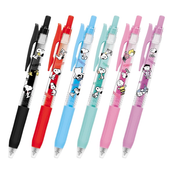 现货 日本制snoopy史努比 SARASA CLIP 圆珠笔