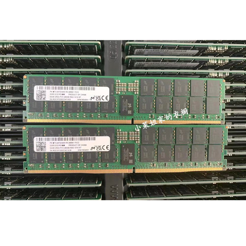 镁光原装64G4800REGDDR5内存