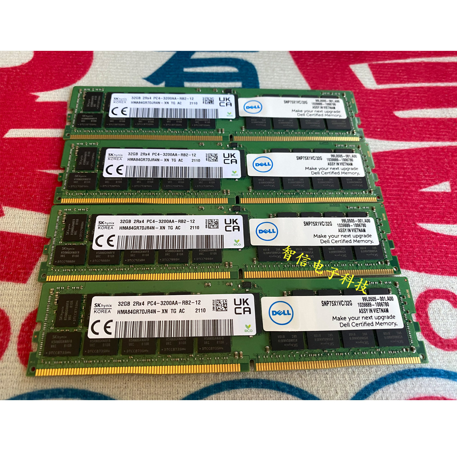 DELL戴尔 R930 R940 R730XD R740XD服务器内存32G DDR4 3200 RECC