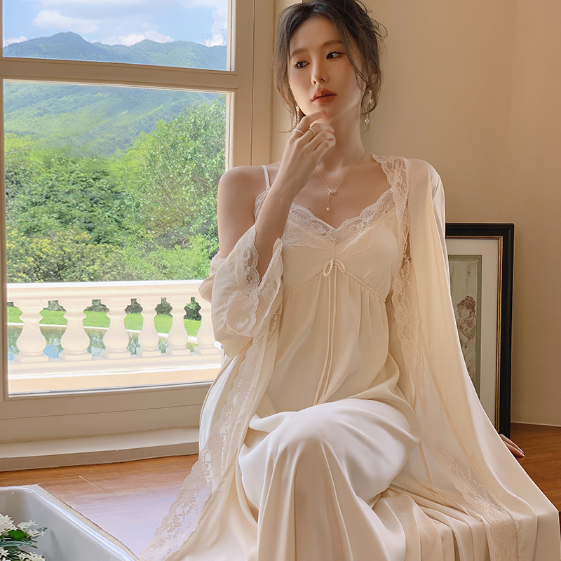 Geniequeen冰雪丝吊带睡裙女