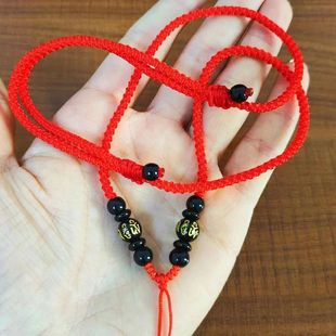 高档DIY配件吊坠挂绳可调节玉佛观音吊绳项链男女款玉石挂脖挂绳