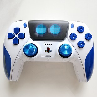 手柄 宇宙机器人 升级PS5游戏手柄霍尔电磁摇杆TMR摇杆PS5原装 改装