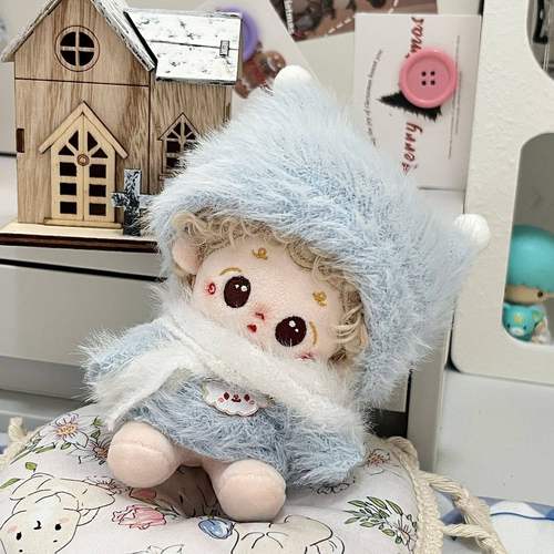 10厘米棉花娃娃衣服毛绒玩具公仔玩偶拉布布换装着替娃衣裤子套装