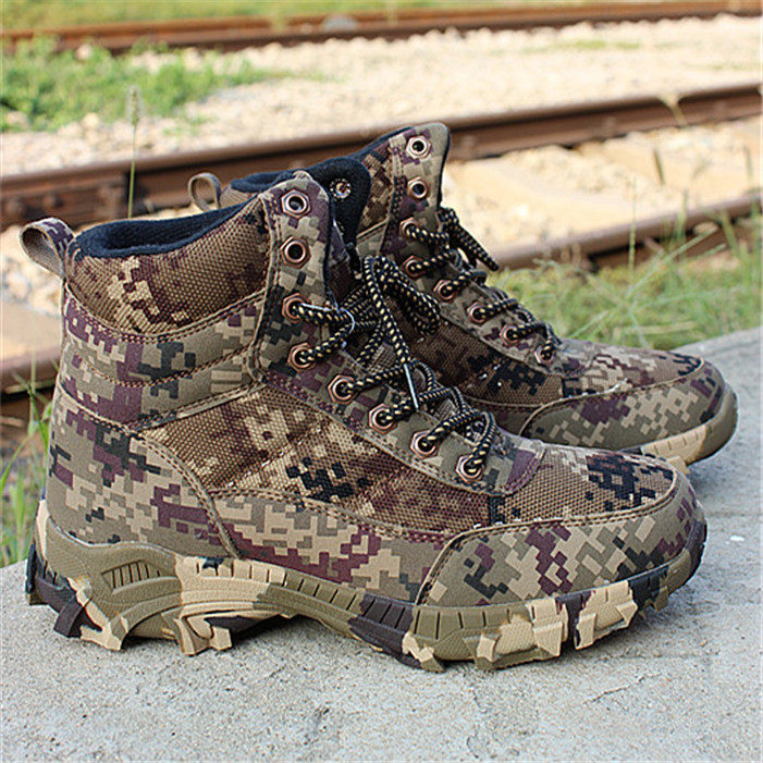 Bottes militaires pour homme - Ref 1397034 Image 3
