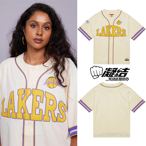 Mitchell&NessxME湖人MN棒球服