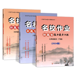 中考语文一本通课课练新题型考点强化训练七八九年级新视角语文名校作业上册中考作文课课练考点强化训练人教版武汉专版语文专项题