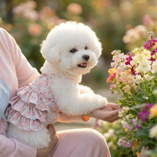 纯棉吊带宠物裙子狗狗衣服夏季薄款猫咪泰迪比熊博美小型幼犬春秋
