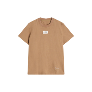 常规款 纯棉T恤短袖 复古圆领极简风CD1A0186 小小高奢