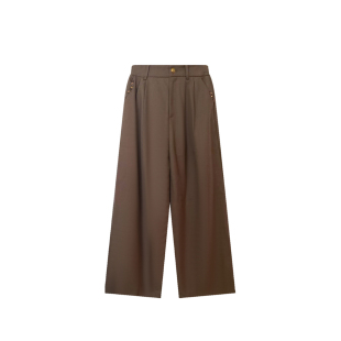 裤 高腰休闲裤 小小高奢 W62071 百搭宽松直筒裤 JYY 女秋冬时尚