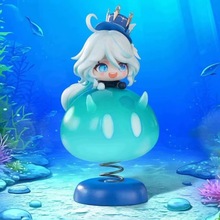 原神Q版芙宁娜水神摇摇乐胡桃雷电将军送朋友手办模型车载摆件