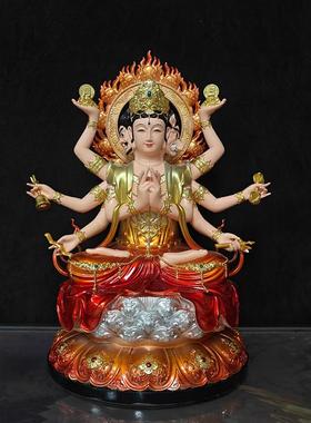 十方斗姆元君斗姥星君众星母摆件