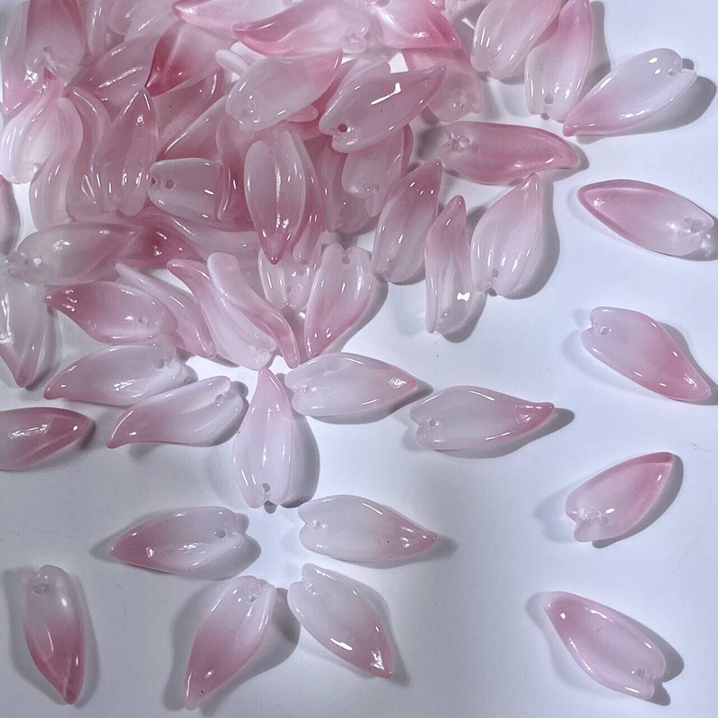 剑兰花琉璃花瓣古风发簪材料