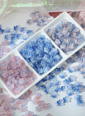 10mm小梅花中孔立体圆梅花