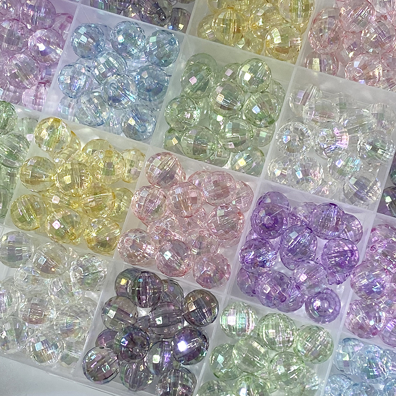 10mm树脂蹦迪球diy手工材料