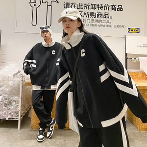 EQ131 学生班服套装男女学院风情侣装春装2024新款 裤子P55 衣P68图片