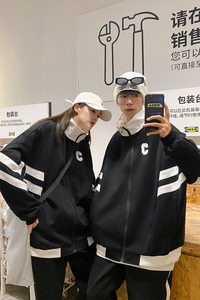 EQ131 学生班服套装男女学院风卫衣外套情侣装春装 裤子P55 衣P68图片