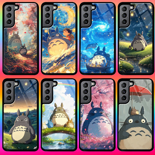 龙猫千与千寻手机壳A56三星S25 FE s22适用S21 S23 S24 ultra note 20 A54 A35 A55 S10 A14 A15 A16 A23 A32