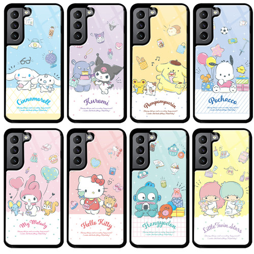 玉桂狗大耳狗双子星人鱼手机壳s22+适用S21 S23 S24 ultra保护套note 20 ultra三星S20 S23 FE 三星 A35 A55