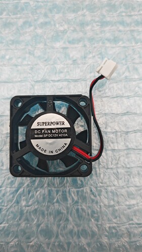 卡扣插头 SUPERPOWER 4010 4×4×1厘米 4CM/厘米 12V 散热风扇