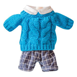 砂糖兔衣服SD/BJD可替换娃娃儿童毛绒玩具小兔子娃衣定制公仔服装