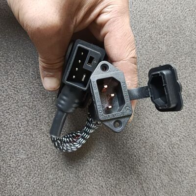 10平方新国标2+4转接线 九号新国标充电口转品字公头放电转接线