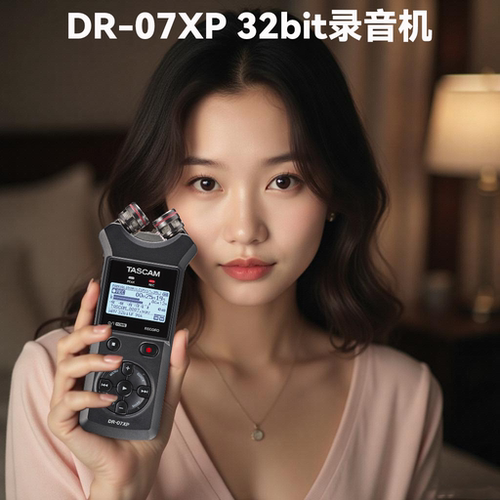 TASCAM DR-07XP录音机调音台采访机婚庆内录立体声32bit