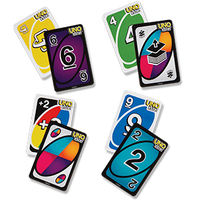 Authentic UNO card tabletop fun and casual gathering card game, card game toys for multiple players thumbnail 8