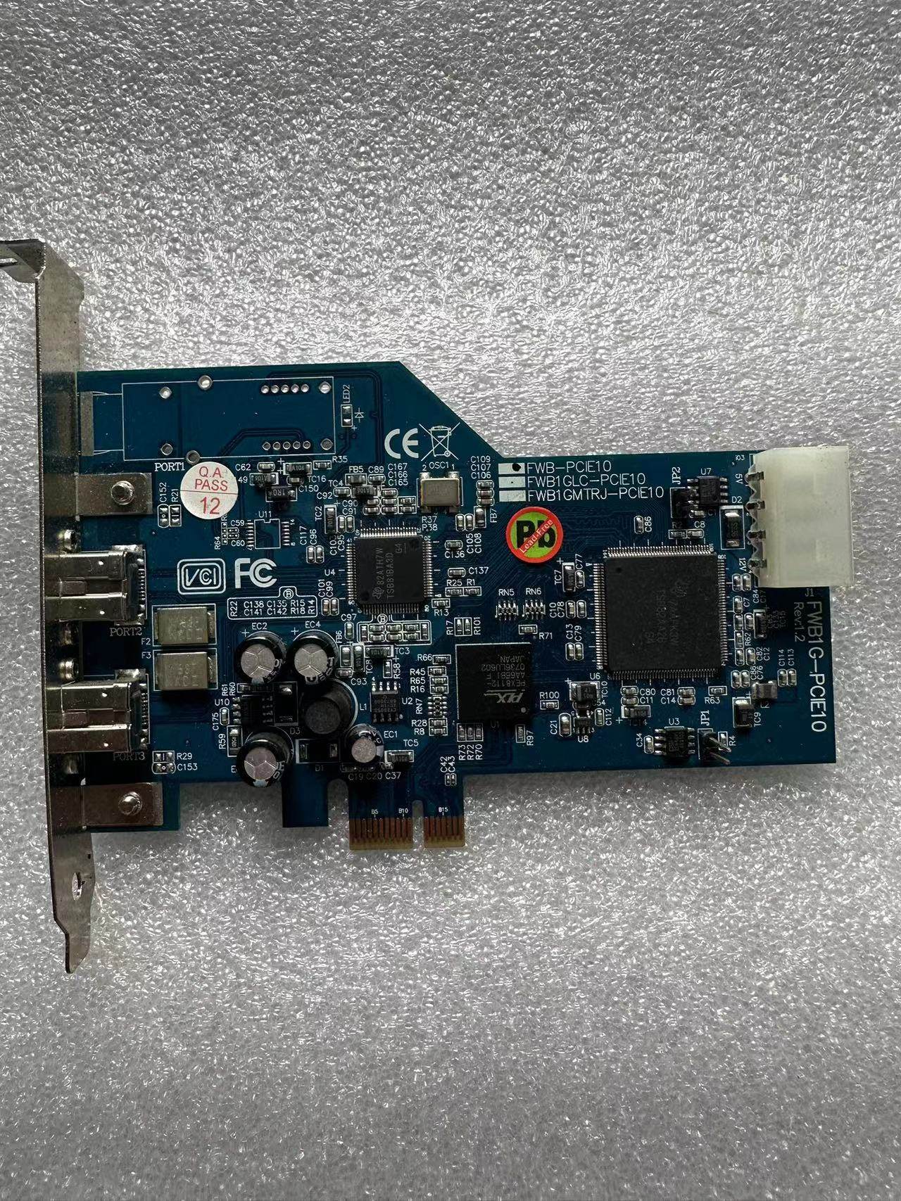 现货台湾FWB1G-PCIE10 REV;1.2.3 1394B图像采集卡询价为准